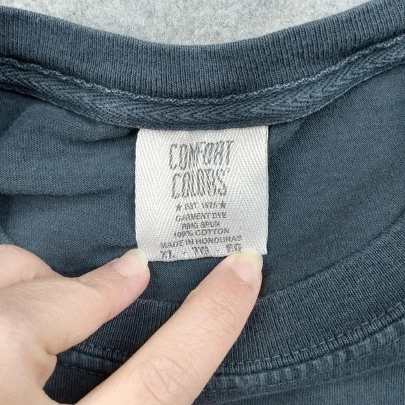 Motion City Soundtrack Shirt Mens XL Black Lets Get Up And Die Band Tee - Picture 4 of 8